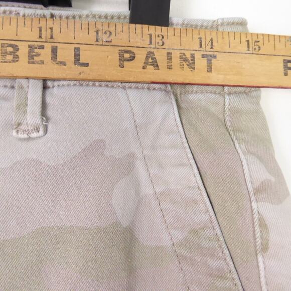 Paige Jogger Pants Womens SZ 26 Mayslie Jogger Mid Rise Camouflage Straight Leg - Picture 6 of 16